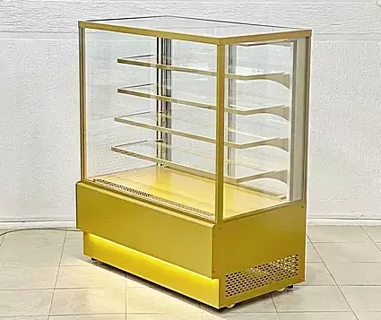 Витрина ВСК-1,2 Белла XL RAL 1036 /+2-8/ в обрешетке