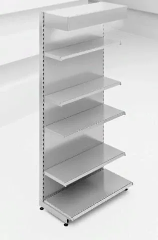 Пристенный стеллаж Eco Line L=1250 мм H=2250 мм