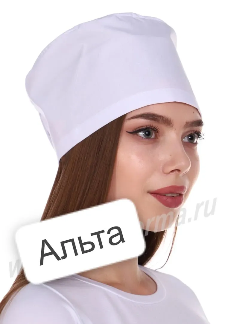 Колпак ТиСи Прямой-резинка белый для всех