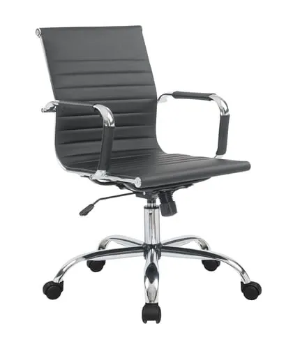 Кресло офисное TopChairs City S, черное