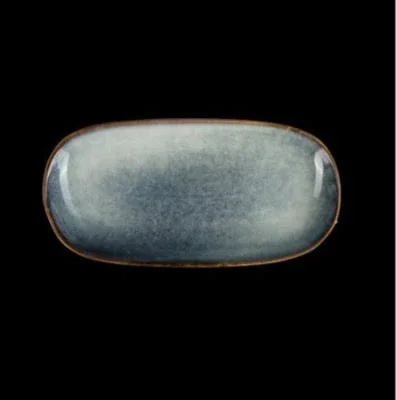 БЛЮДО овальное 10"х4,9"  254х125мм, синий "Corone Celeste" [HL900630]