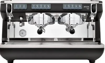 КОФЕМАШИНА РОЖКОВАЯ NUOVA SIMONELLI APPIA LIFE 2 GR V 220V ВЫС.ГР. АВТОМАТ ЧЕРНАЯ