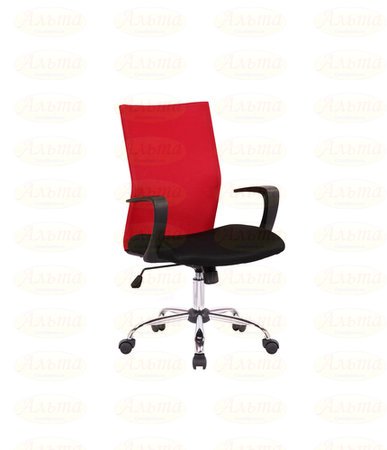 Кресло офисное TopChairs Balance, красное