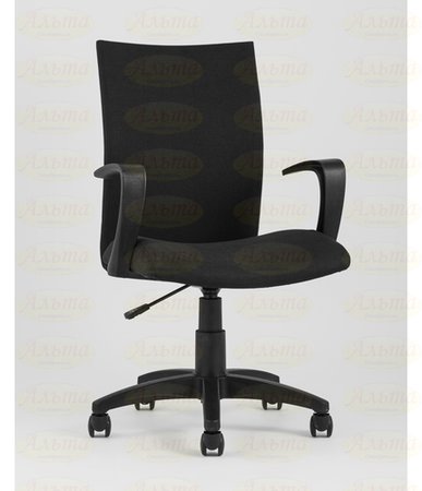 Кресло офисное TopChairs Harmony, черное