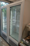 Шкаф холодильный ШНУП1ТУ-0,75 С2 (В, -18) оконный стеклопакет
