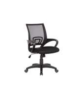 Кресло офисное TopChairs Simple, черное