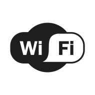 Информационная наклейка Wi-Fi 200х200мм 9594, шт