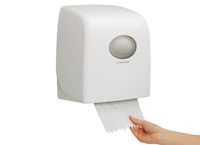 Диспенсер для рулонных полотенец AQUARIUS SLIMROLL 6953