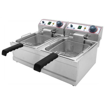 Фритюрница BECKERS FR 6+6 LT