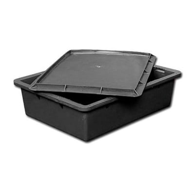 Ящик п/э 532х400х141 с крышкой