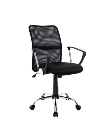 Кресло офисное TopChairs Junior, черное