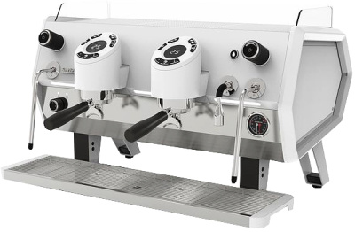 Кофемашина Sanremo D8 2 высокие гр, Подсветка групп+Cold Touch, Total White, белая