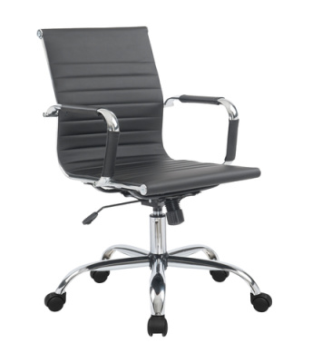 Кресло офисное TopChairs City S, черное