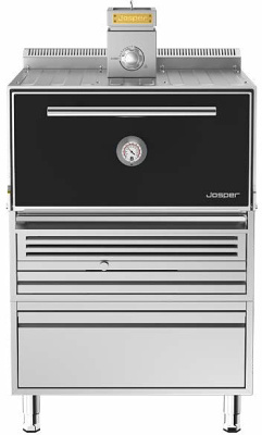 ГРИЛЬ-ПЕЧЬ JOSPER HJX-PRO-L175-TD NC СО СТОЛОМ-ПОДСТАВКОЙ С ЯЩИКОМ