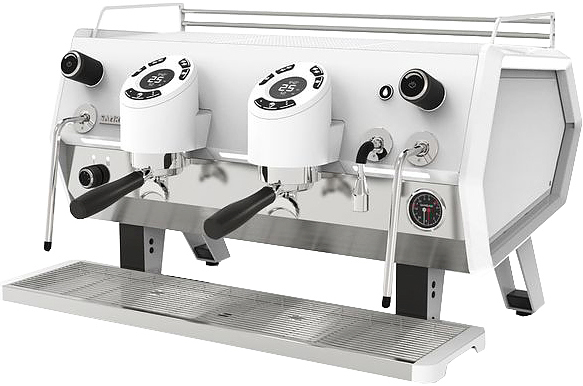 Кофемашина Sanremo D8 PRO 2 высокие гр,Total White, белая