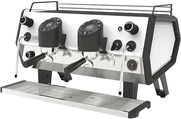 Кофемашина Sanremo D8 PRO 2 высокие гр,белая/черная