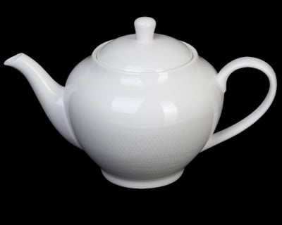 ЧАЙНИК ЗАВАРОЧНЫЙ 950мл без фильтра, белый "Corone Rosenthal" [LG011]