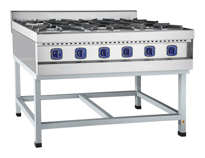 Плита газовая 6-х горелочная ПГК-69-П без духовки