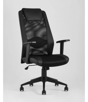 Кресло офисное TopChairs Studio, черное
