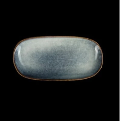 БЛЮДО овальное 10"х4,9"  254х125мм, синий "Corone Celeste" [HL900630]