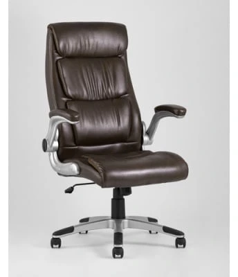 Кресло руководителя TopChairs Force, коричневое