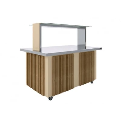 Салат-бар под электрические супницы Luxstahl СБС-1500 Premium (нерж.)