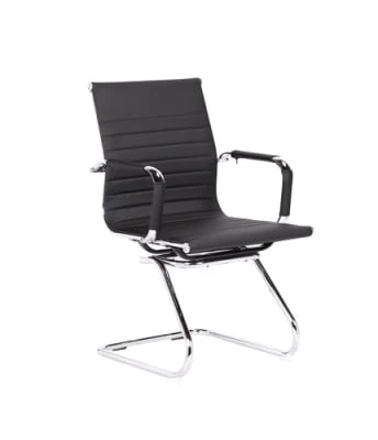 Кресло для посетителей TopChairs Visit, черное