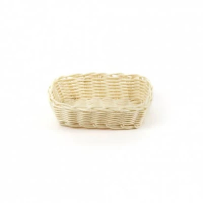 КОРЗИНКА 27х9х5,5см прямоугольная пласт.бежевая [Beige 3531, KT3049] кт1909