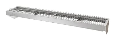 Полка ПКТ-С-1500.300-02 (ПКТ-1500) 1500х300х290 мм, полка - AISI 430, пруток - AISI 304, на 56 тарелок