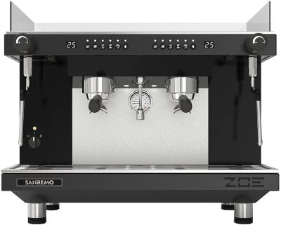 Кофемашина Sanremo Zoe Competition SED (автомат) 2 высокие гр. черная