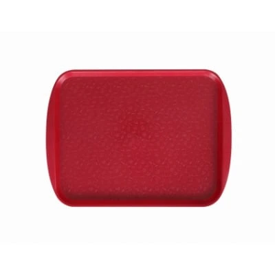 Поднос столовый 330х260 вишневый [HORNA RED 130205] мки075