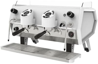 Кофемашина Sanremo D8 2 высокие гр, Подсветка групп+Cold Touch, Total White, белая
