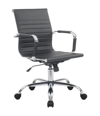 Кресло офисное TopChairs City S, черное