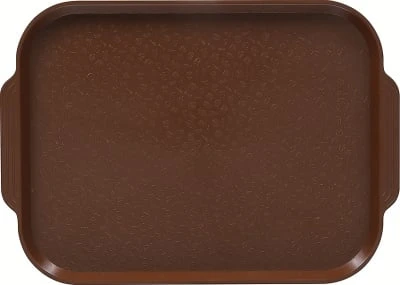 ПОДНОС СТОЛОВЫЙ 450х355 с ручками светло-коричневый [MG 83546]