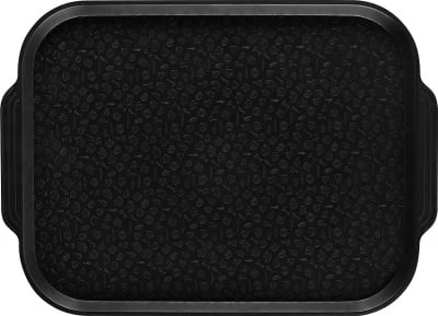 ПОДНОС СТОЛОВЫЙ 450х355 с ручками черный [BLACK SB-101]