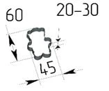 Мишка (L60,I 45 h 20), шт