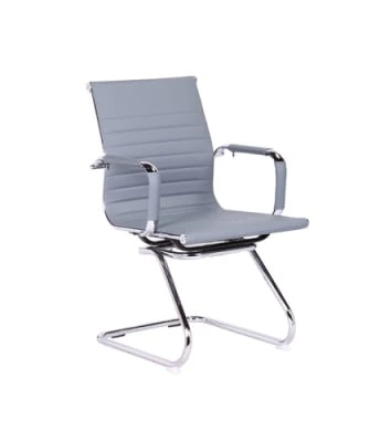 Кресло для посетителей TopChairs Visit, серое