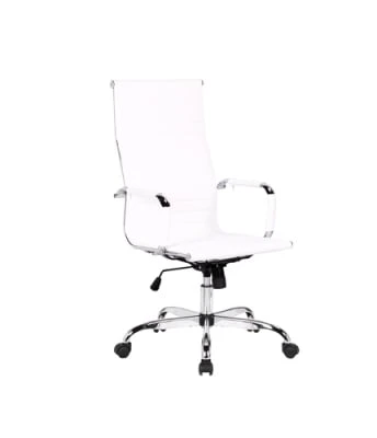 Кресло руководителя TopChairs City, белое