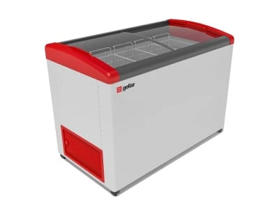 Ларь морозильный GELLAR FG 500 E красный