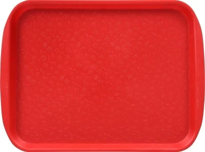 ПОДНОС СТОЛОВЫЙ 330х260 красный [PS Red 4410]