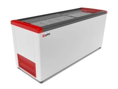 Ларь морозильный GELLAR FG 700 C красный