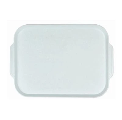 ПОДНОС СТОЛОВЫЙ 415х305 с ручками жемчужно-белый [20803]