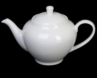 ЧАЙНИК ЗАВАРОЧНЫЙ 950мл без фильтра, белый "Corone Rosenthal" [LG011]