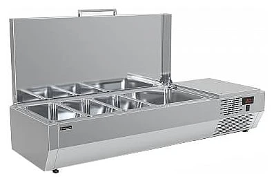 Витрина для ингредиентов Полюс A40 SM 1,2 (3 GN1/3+1 GN1/2)