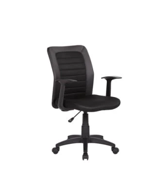 Кресло офисное TopChairs Blocks, черное