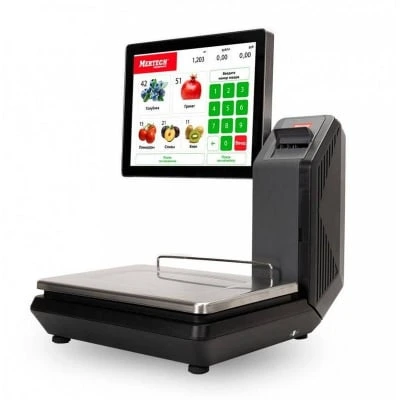 Торговые настольные весы M-ER 725 PM-15.2 
(VISION-AI, 15', USB, Ethernet, Wi-Fi)