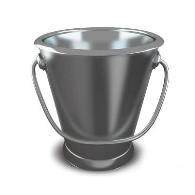 Ведро для подачи с ручкой d=7,2/4, 7,5см нерж зерк Luxstahl кт2562