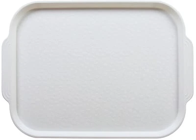ПОДНОС СТОЛОВЫЙ 450х355 с ручками белый [WHITE SW902]